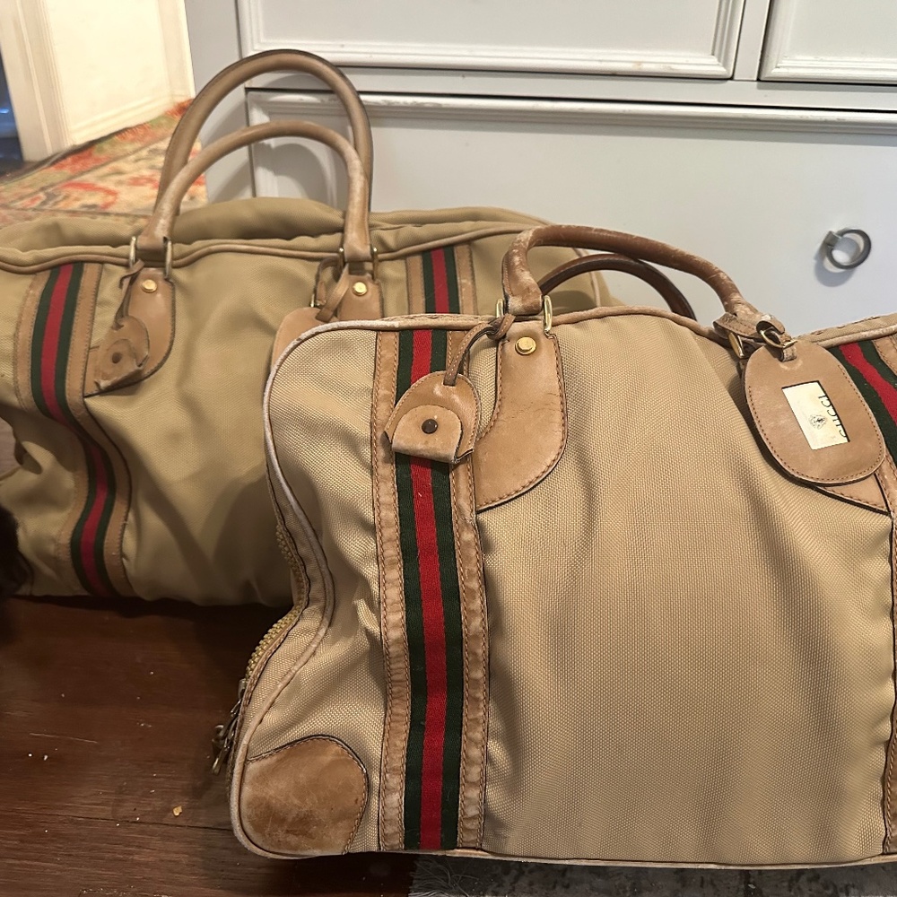 Gucci duffel bag 1963